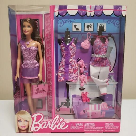 Mattel 2011 Barbie Doll and Fashion Clothing Set